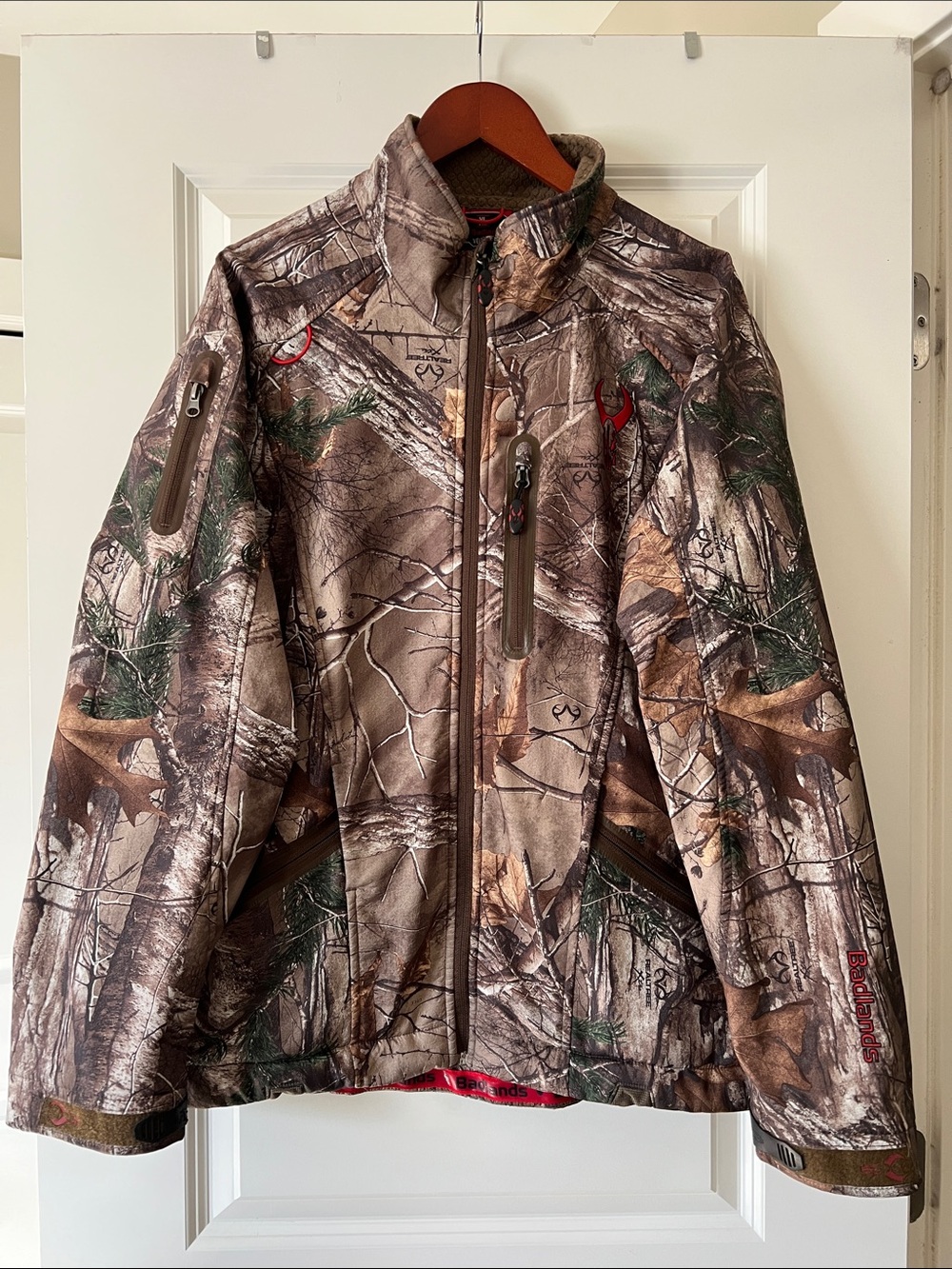BadlandsVELOCITYRealtree Camo Softshell Field Jacket - Realtree Xtra Brown/Green